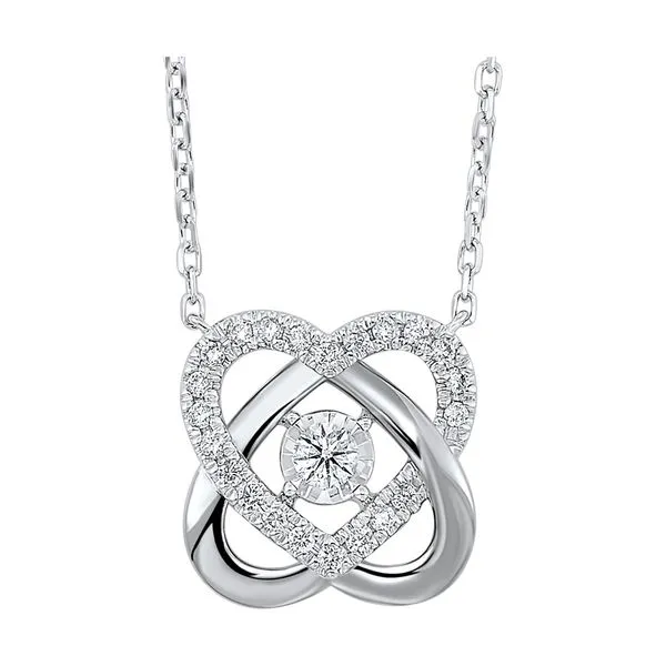 14Kt White Gold Diamond 1/3Ctw Necklace Pfaff Jewelers Grandville, MI