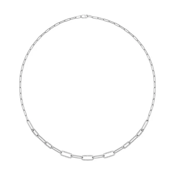 14Kt White Gold Diamond 1/2Ctw Necklace Pfaff Jewelers Grandville, MI