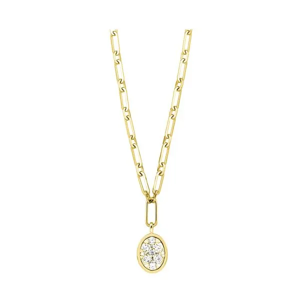14Kt Yellow Gold Diamond 1/2Ctw Necklace Pfaff Jewelers Grandville, MI