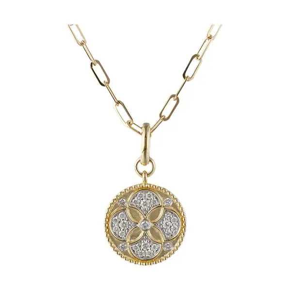 14Kt Yellow Gold Diamond 1/3Ctw Necklace SIERRA MOON Auburn, CA