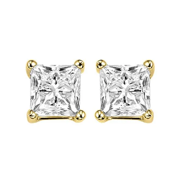 14Kt Yellow Gold Diamond 2Ctw Earring Pfaff Jewelers Grandville, MI