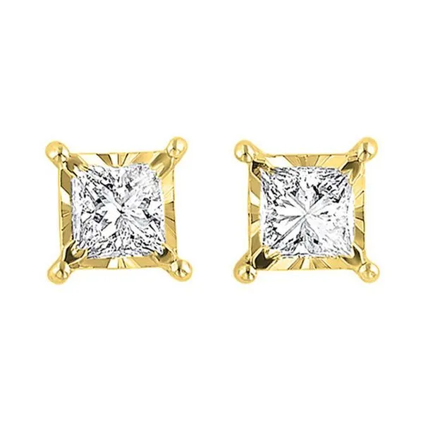 14Kt Yellow Gold Diamond 1Ctw Earring Pfaff Jewelers Grandville, MI