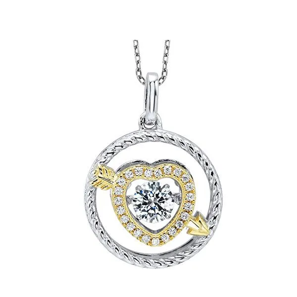 Silver White Pendant Castle Couture Fine Jewelry Manalapan, NJ
