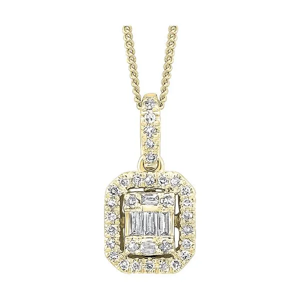 14Kt Yellow Gold Diamond 1/3Ctw Pendant Pfaff Jewelers Grandville, MI