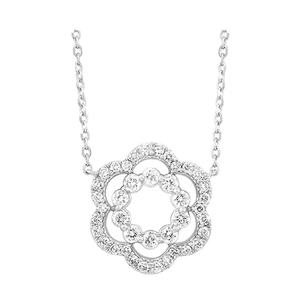 14Kt White Gold Diamond 1/3Ctw Pendant SIERRA MOON Auburn, CA