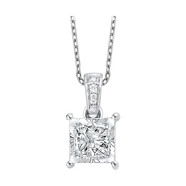 14Kt White Gold Diamond 3/4Ctw Pendant Pfaff Jewelers Grandville, MI