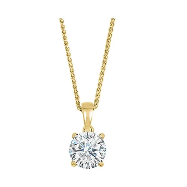 14Kt Yellow Gold Diamond 1/2Ctw Pendant Pfaff Jewelers Grandville, MI