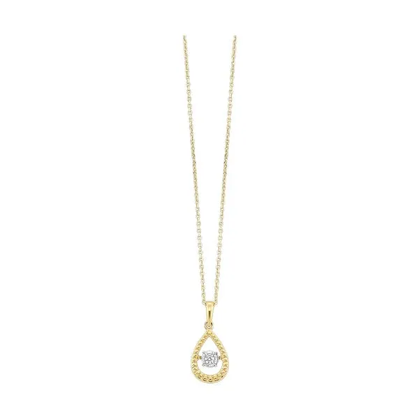 10Kt Yellow Gold Diamond 1/20Ctw Pendant Pfaff Jewelers Grandville, MI
