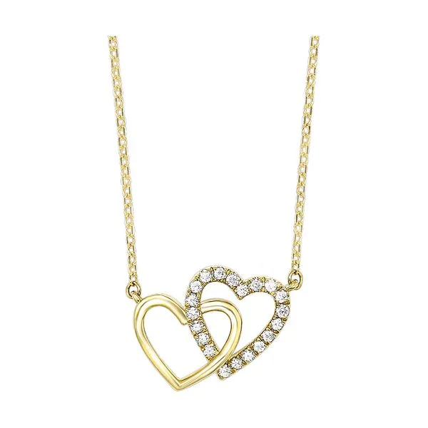 14Kt Yellow Gold Diamond 1/12Ctw Pendant Pfaff Jewelers Grandville, MI