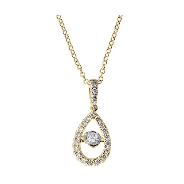 14Kt Yellow Gold Diamond 1/2Ctw Pendant Arlene's Fine Jewelry Vidalia, GA
