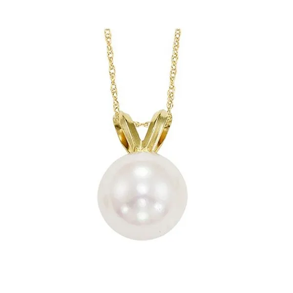 14Kt Yellow Gold Pearl Pendant Pfaff Jewelers Grandville, MI
