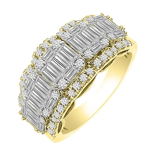 14Kt White Yellow Gold Diamond 1 5/8Ctw Ring Pfaff Jewelers Grandville, MI