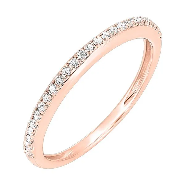 14Kt Rose Gold Diamond 1/8Ctw Ring Pfaff Jewelers Grandville, MI