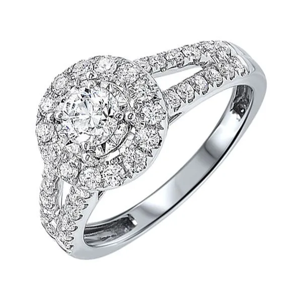 14Kt White Gold Diamond 1Ctw Ring Pfaff Jewelers Grandville, MI