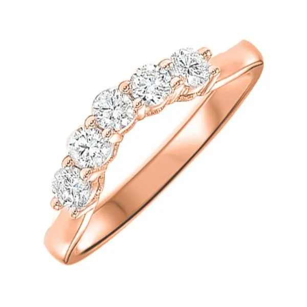 14Kt Rose Gold Diamond 1/3Ctw Ring K & Co Family Jewelers Eagle, ID