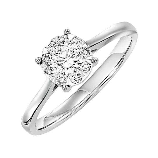 14Kt White Gold Diamond 1/4Ctw Ring Pfaff Jewelers Grandville, MI