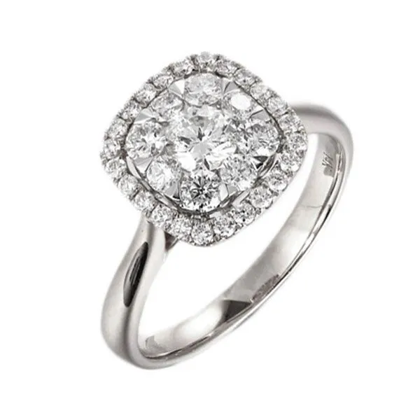 14Kt White Gold Diamond 1Ctw Ring Pfaff Jewelers Grandville, MI