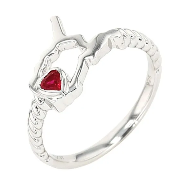 Silver Ruby 1/10Ctw Ring Pfaff Jewelers Grandville, MI