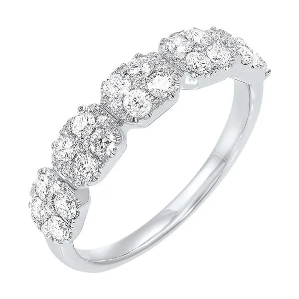 14Kt White Gold Diamond 3/4Ctw Ring Pfaff Jewelers Grandville, MI