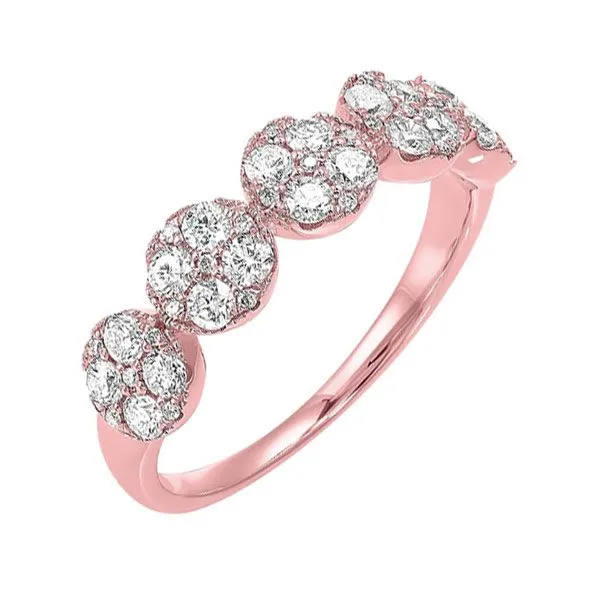 14Kt Rose Gold Diamond 3/4Ctw Ring Pfaff Jewelers Grandville, MI