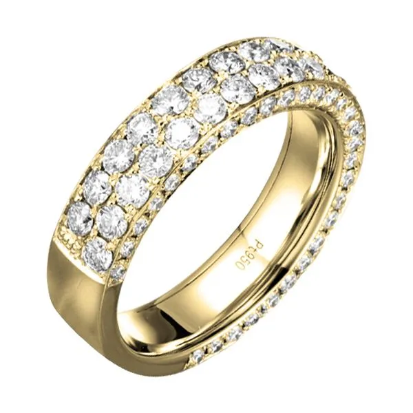 18Kt Yellow Gold Diamond 1 7/8Ctw Ring Pfaff Jewelers Grandville, MI