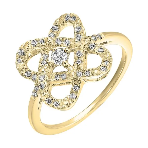 14Kt Yellow Gold Diamond 1/4Ctw Ring Pfaff Jewelers Grandville, MI