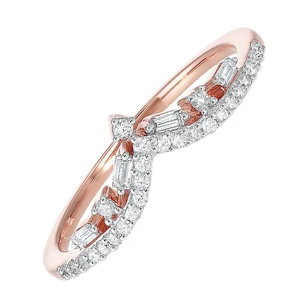 14Kt Rose Gold Diamond 1/5Ctw Ring Pfaff Jewelers Grandville, MI