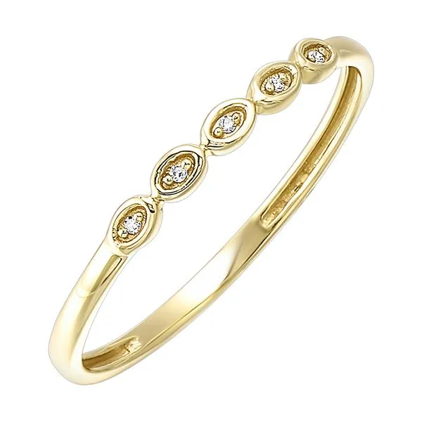 14Kt Yellow Gold Diamond 1/50Ctw Ring Pfaff Jewelers Grandville, MI
