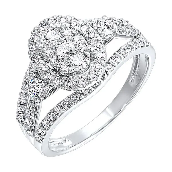 14Kt White Gold Diamond 1Ctw Ring Pfaff Jewelers Grandville, MI