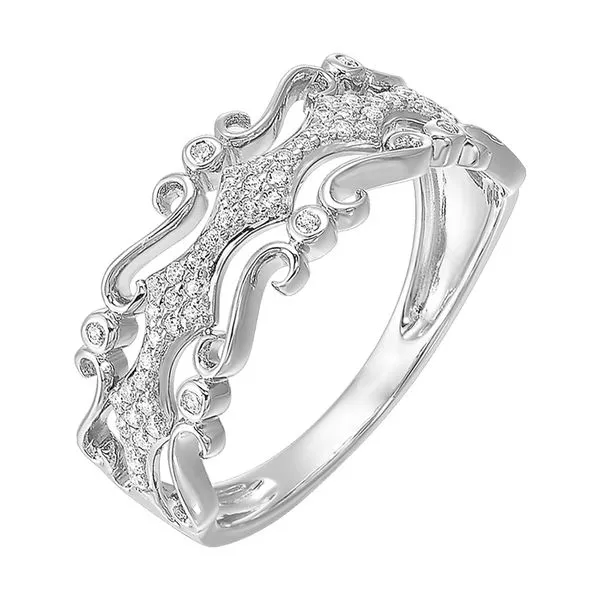 10Kt White Gold Diamond 1/5Ctw Ring Pfaff Jewelers Grandville, MI