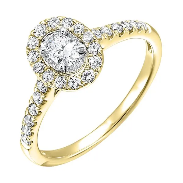 14Kt Yellow Gold Diamond 1/2Ctw Ring Pfaff Jewelers Grandville, MI