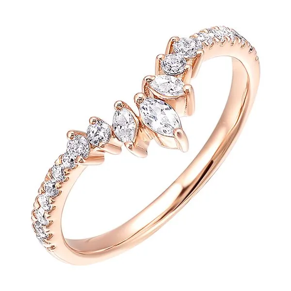 14Kt Rose Gold Diamond 1/2Ctw Ring Pfaff Jewelers Grandville, MI