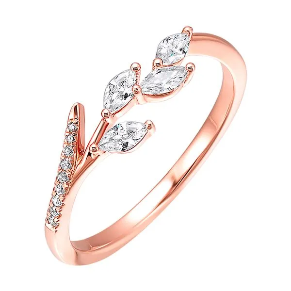 14Kt Rose Gold Diamond 1/3Ctw Ring Pfaff Jewelers Grandville, MI