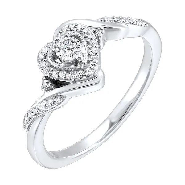 10Kt White Gold Diamond 1/6Ctw Ring Pfaff Jewelers Grandville, MI