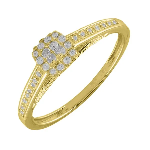 10Kt Yellow Gold Diamond 1/5Ctw Ring Pfaff Jewelers Grandville, MI