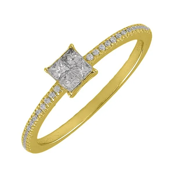 10Kt Yellow Gold Diamond 1/5Ctw Ring Pfaff Jewelers Grandville, MI