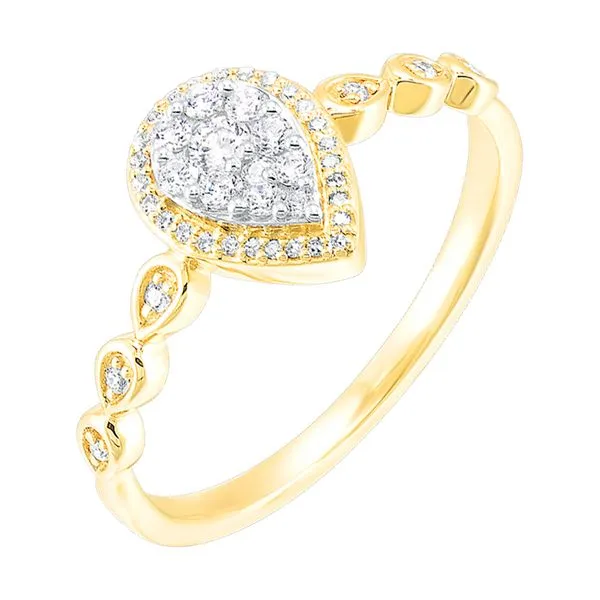 10Kt Yellow Gold Diamond 1/4Ctw Ring Pfaff Jewelers Grandville, MI