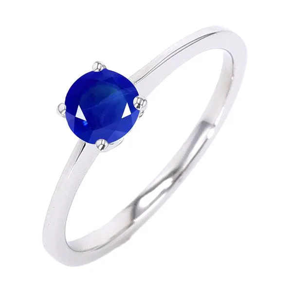 Silver Created Sapphire 5/8Ctw Ring Pfaff Jewelers Grandville, MI