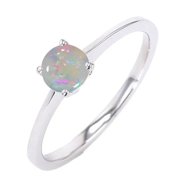 Silver Opal 5/8Ctw Ring Pfaff Jewelers Grandville, MI