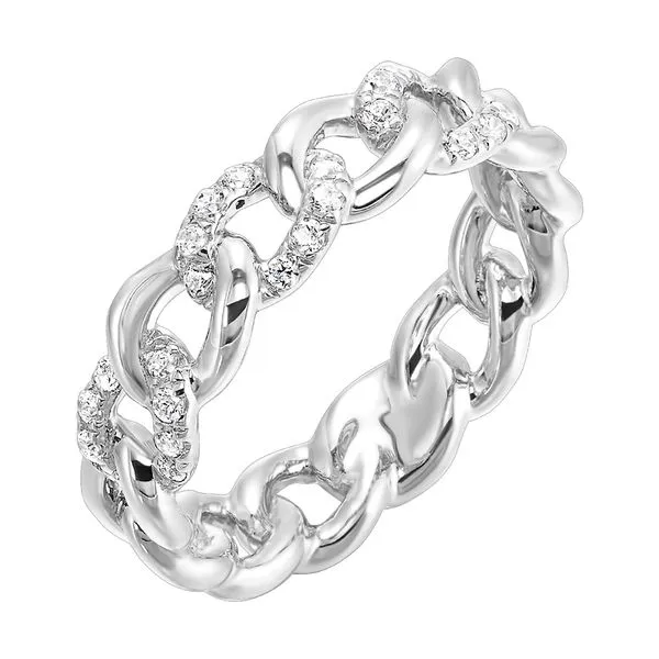 14Kt White Gold Diamond 1/5Ctw Ring Pfaff Jewelers Grandville, MI