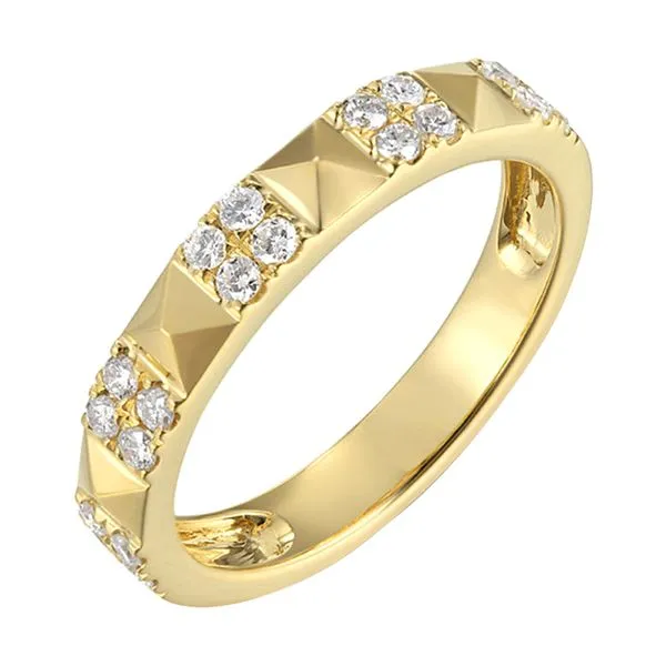 89 Facet 14Kt Yellow Gold Diamond 1/3Ctw Ring Pfaff Jewelers Grandville, MI