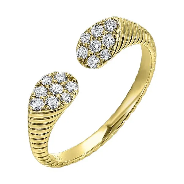 89 Facet 14Kt Yellow Gold Diamond 1/4Ctw Ring Pfaff Jewelers Grandville, MI