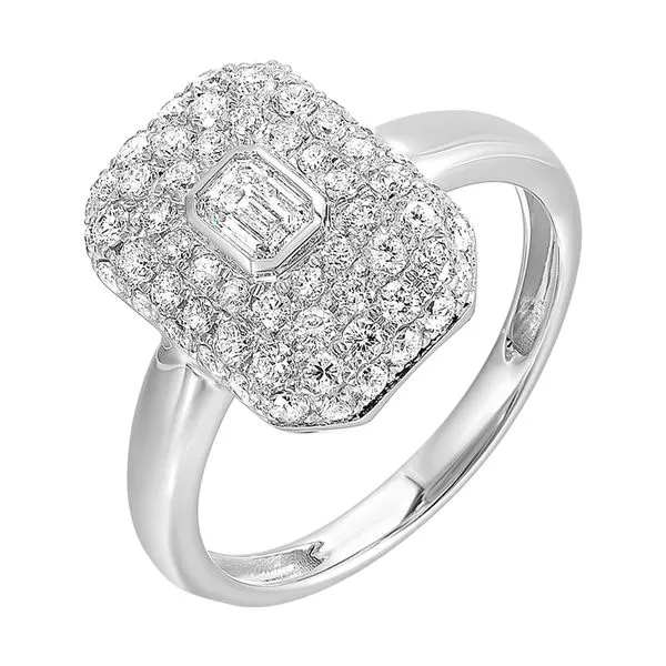14Kt White Gold Diamond 1Ctw Ring Pfaff Jewelers Grandville, MI