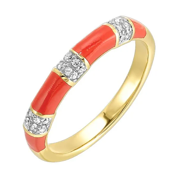 10Kt Yellow Gold Diamond 1/10Ctw Ring Pfaff Jewelers Grandville, MI