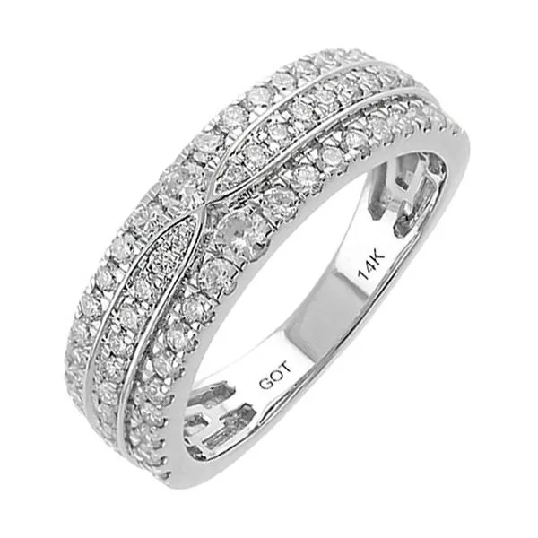 14Kt White Gold Diamond 3/4Ctw Ring Pfaff Jewelers Grandville, MI