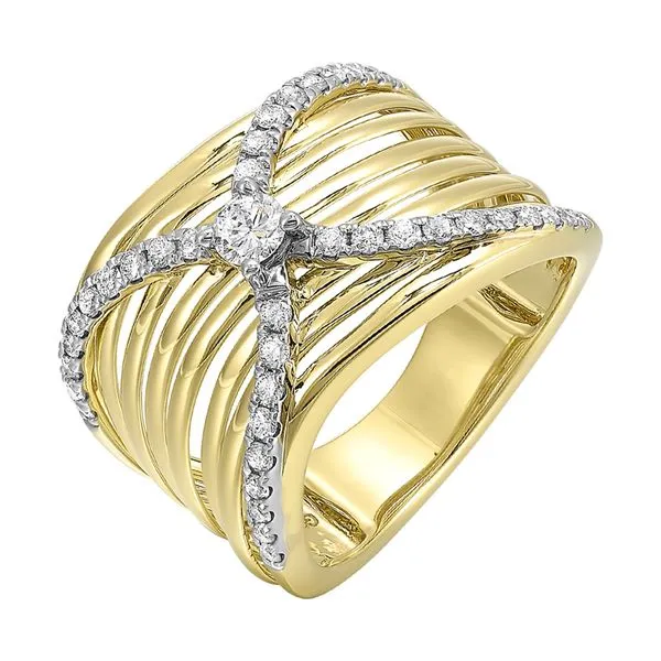14Kt Yellow Gold Diamond 1/2Ctw Ring Jim's Jewelers Tyler, TX