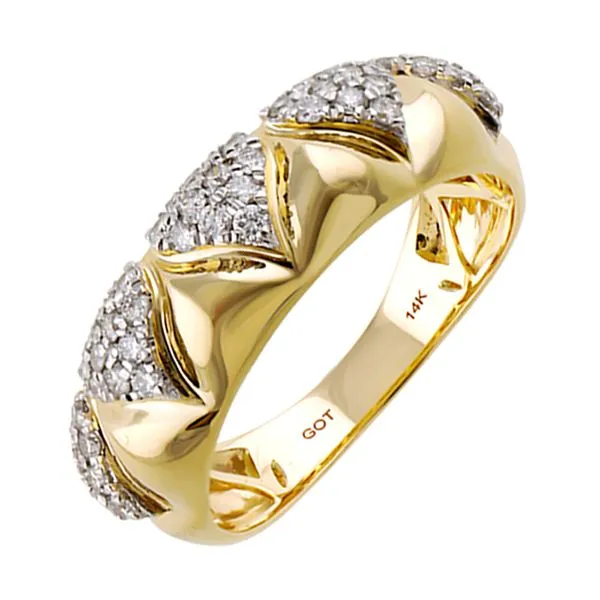 14Kt Yellow Gold Diamond 1/2Ctw Ring Jim's Jewelers Tyler, TX
