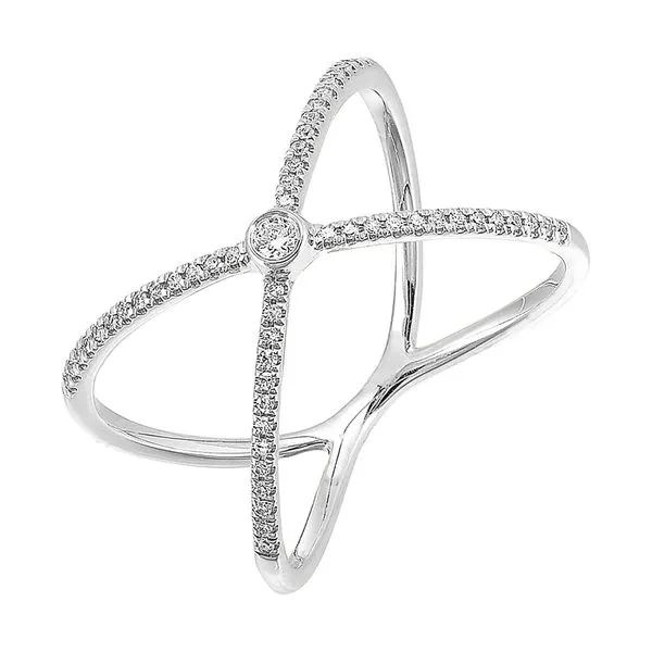 14Kt White Gold Diamond 1/7Ctw Ring K & Co Family Jewelers Eagle, ID