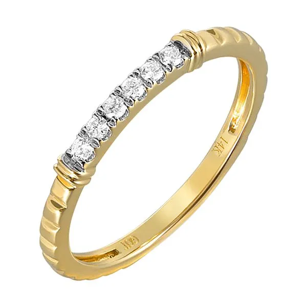 14Kt Yellow Gold Diamond 1/10Ctw Ring Pfaff Jewelers Grandville, MI
