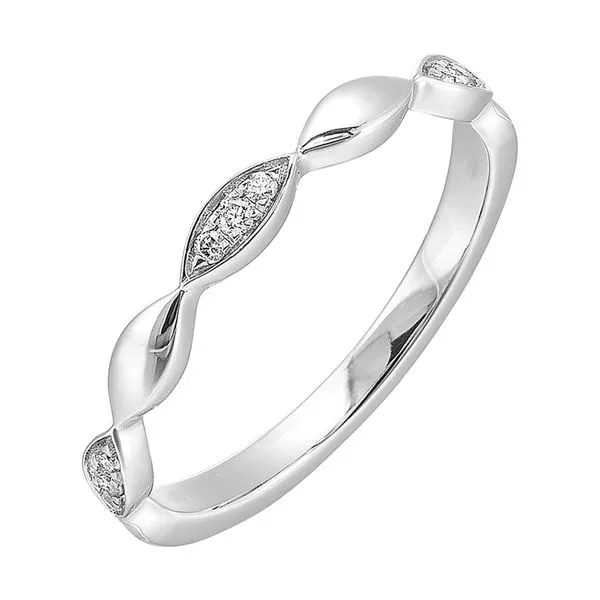 14Kt White Gold Diamond 1/20Ctw Ring Pfaff Jewelers Grandville, MI